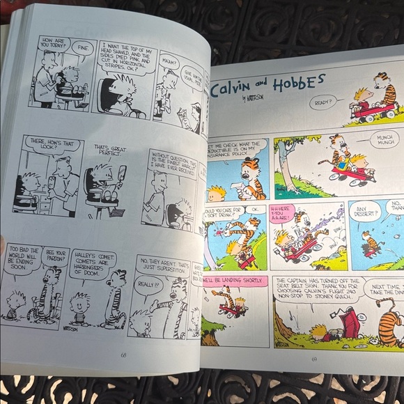Vintage The Essential Calvin and Hobbes Book by Bill Watterson. Like New! - Picture 7 of 9